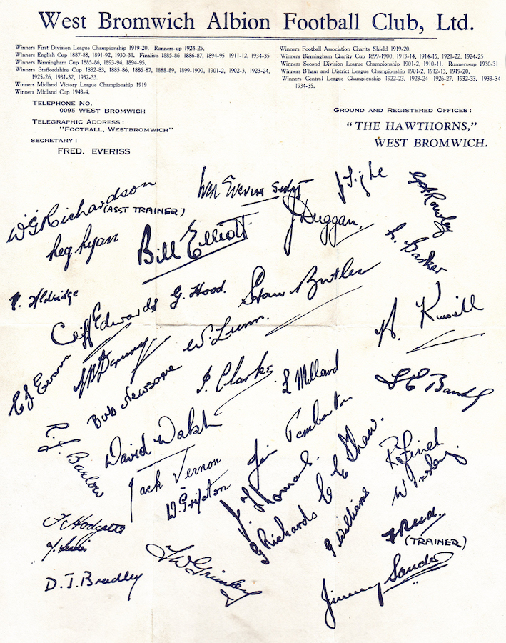 04-1947-48-Autograph Sheet of the forties greats