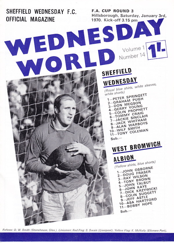1970-03.01-Sheffield Wednesday-FAC third Round